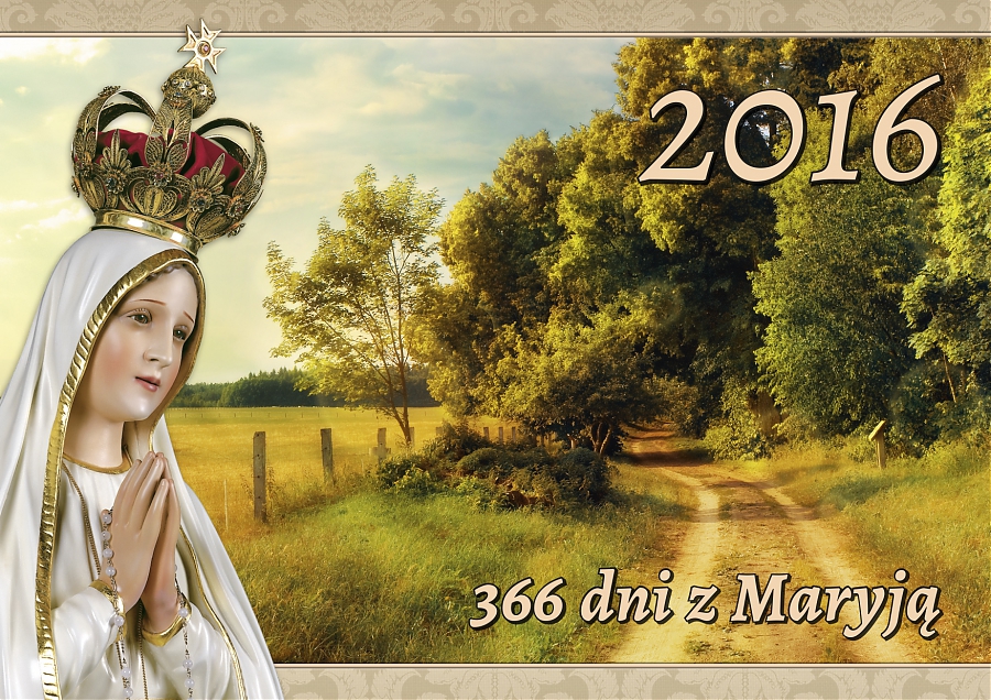 Kalendarz „365 dni z Maryją" na 2016 rok
