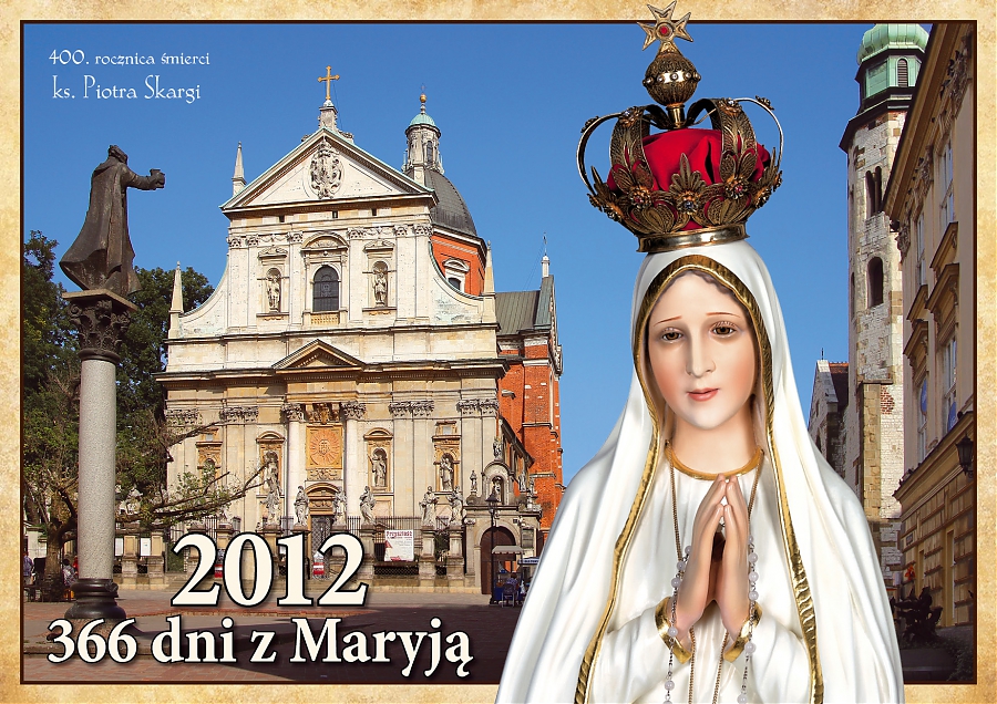 Kalendarz „365 dni z Maryją" na 2012 rok