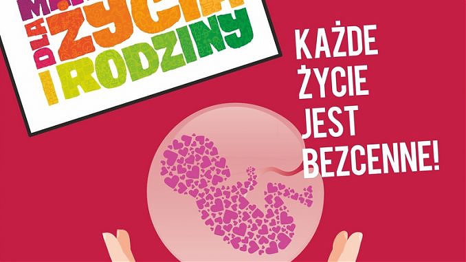 XI Marsz dla Życia i Rodziny 2016 - „Każde życie jest bezcenne”