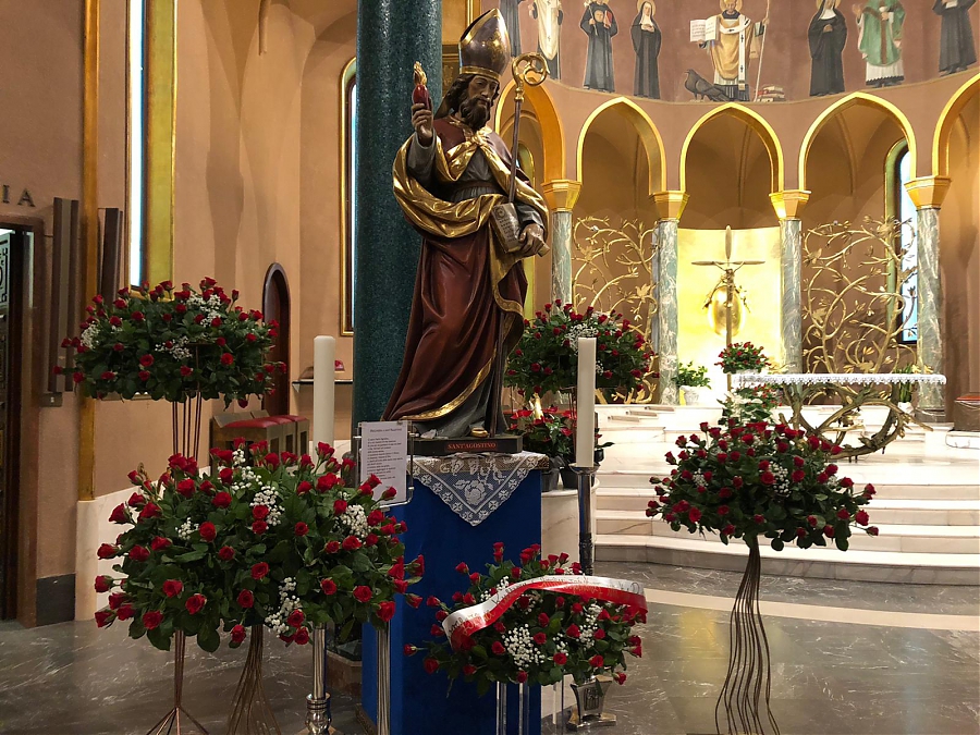Ostatni czwartek sierpnia w Sanktuarium św. Rity w Cascii z naszymi różami!