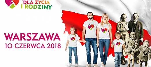 XIII Marsz dla Życia i Rodziny 2018 – "Polska rodziną silna!"