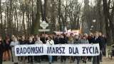 Radom: kilkaset osób w Marszu dla Życia 