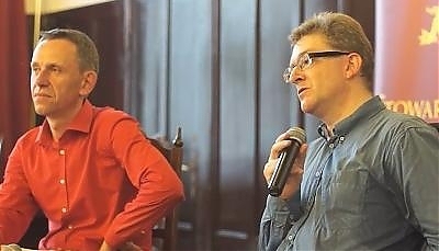 Spotkanie w Opolu: Grzegorz Braun i Gabriel Maciejewski