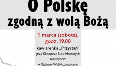 Klub Polonia Christiana w Stalowej Woli - spotkanie z Janem Łopuszańskim