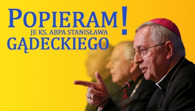 Wierni dziękują abp. Gądeckiemu
