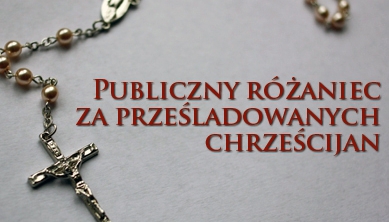 Publiczny różaniec za prześladowanych chrześcijan
