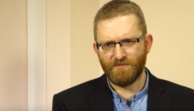 Grzegorz Braun w Warszawie