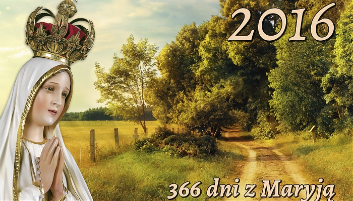 Kalendarz „365 dni z Maryją" na 2016 rok