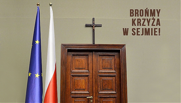 Tysiące wiernych nie godzą się na usunięcie Krzyża z Sejmu!