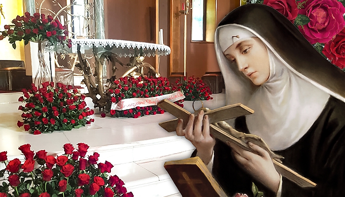 Msza Święta w Cascii i róże od naszych Darczyńców