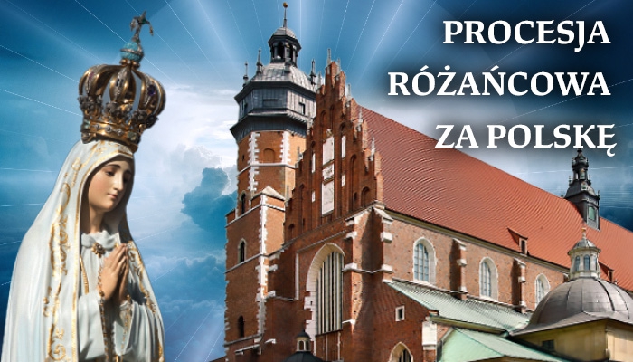 W małych wioskach i w dużych miastach. W niedzielę 15 maja przejdą Procesje Różańcowe za Polskę