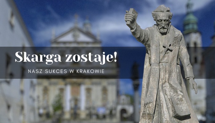 Pomnik ks. Piotra Skargi zostaje! Wygrała siła argumentów i społecznego oporu 