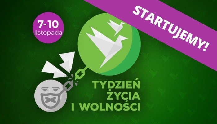 Startuje Tydzień Życia i Wolności - krok do powrotu normalności