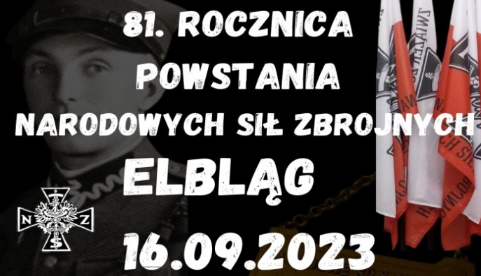 Elbląg uczci Narodowe Siły Zbrojne - konferencja, marsz, koncerty i turniej piłkarski!