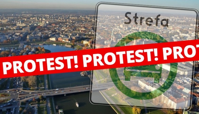 Przyjdź na protest! Już 22 listopada obalamy szkodliwą „strefę czystego transportu” w Krakowie