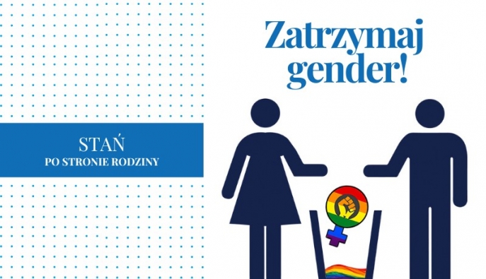 Zatrzymaj gender dziś. Jutro będzie za późno!