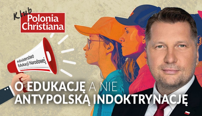 Jak uchronić młode pokolenie przed ideologiczną indoktrynacją? Nasz Klub w Warszawie z prof. Czarnkiem już 11 czerwca