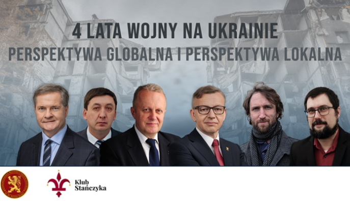 4 lata wojny na Ukrainie! Zapraszamy na konferencję naukową w Klubie Stańczyka