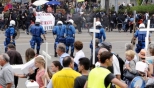 Anarchiści atakują obrońców życia